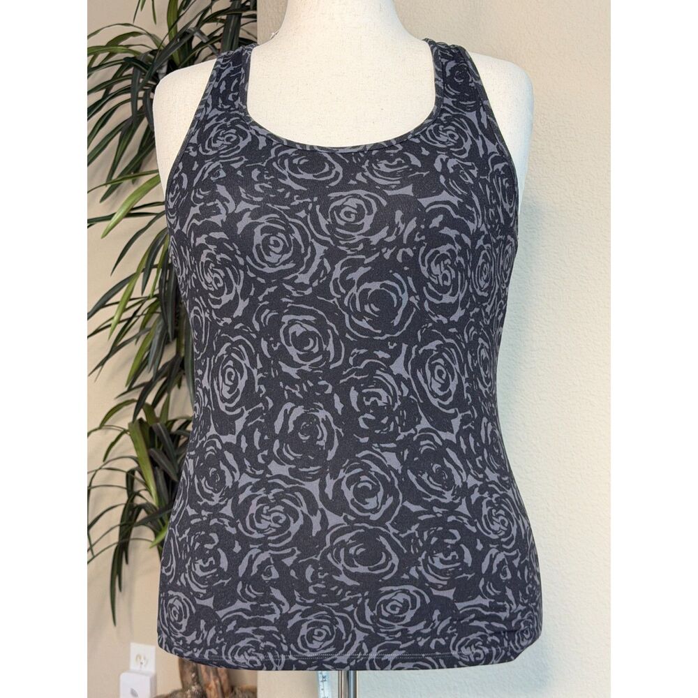 Fila Women’s Gray Floral Patterned Tank Top
